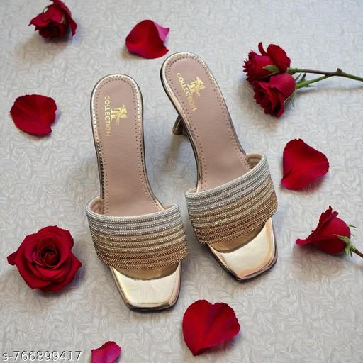 AXM FOOTWEAR WOMEN TRANSPERENT HEEL FASHION SANDEALS - STEP INTO SHEER ELEGANCE - Zeyoria