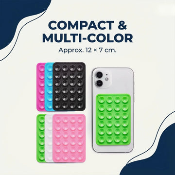 Suction Phone Case / Holder Mount (1 Pc / Mix Color) - eefio