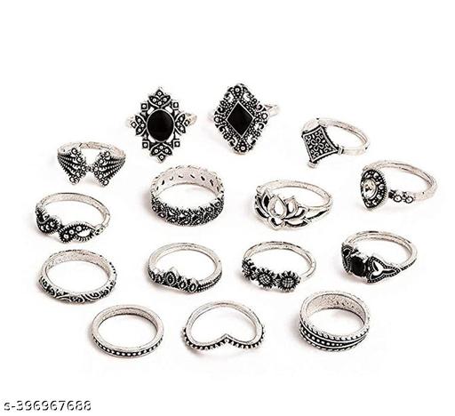 Stylish Silver Plated Rings - Everinn