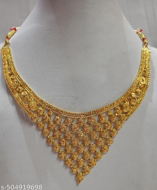new gold plated jewellery set for women and girl fashion - Everinn