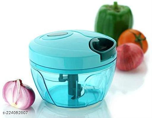 Compact Vegetable Chopper with Blades (450 ml, Green) - Fosterly Store