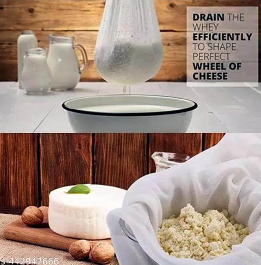 MARK_S (18"*18" Inch/Pack Of 2 Pcs) Muslin Cheese Cloth with Muslin Soft Roti Cover, 100% Unbleached Cotton Fabric Cloth: Making Paneer, Jalebi, Roti Cover,Like Big Handkerchiefs, XXL King Size. - Fosterly Store