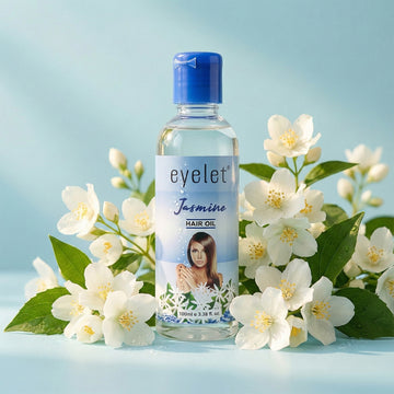 Eyelet Jasmine Hair Oil 100ml – Nourishing Oil for Smooth, Shiny & Healthy Hair - Kpyard 
