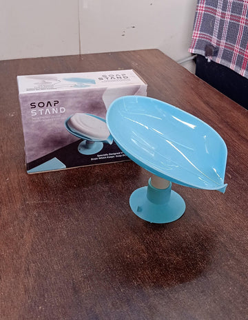 Soap Holder Stand Self Draining Soap Dish Holder Soap Box ,Sabudani (1 Pc) - Kpyard 
