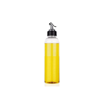 1L Oil Dispenser with Lid & Drip-Free Spout (Plastic) - Kpyard 