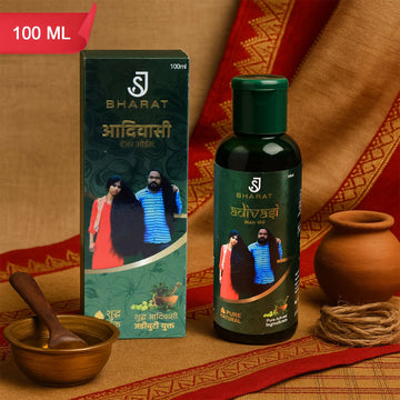 Eyelet Adivasi Hair Oil – Pure Herbal Formula for Strong & Healthy Hair – 100 ml - Kpyard 