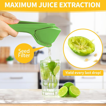 Liger Plastic Manual Handheld Lemon & Orange Squeezer Juice (1 Pc) - Kpyard 