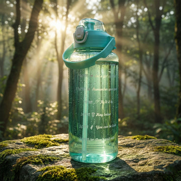 2 Litre Large Capacity Leakproof Sports Water Bottle (1 Pc) - Kpyard 