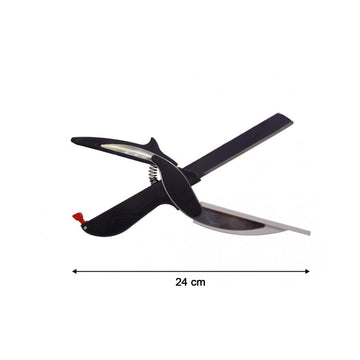 Clever Cutter 2 in 1 Food Chopper Slicer Dicer Vegetable Fruit Cutter - Kpyard 