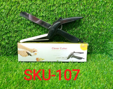 Clever Cutter 2 in 1 Food Chopper Slicer Dicer Vegetable Fruit Cutter - Kpyard 