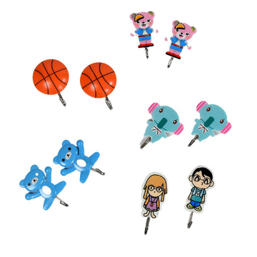 Premium Strong Adhesive Wall Hooks Set of 10 - Kpyard 