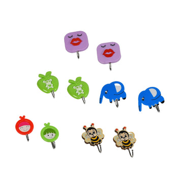 Premium Strong Adhesive Wall Hooks Set of 10 - Kpyard 