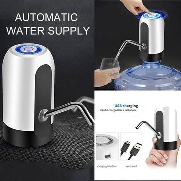 Automatic Drinking Cooler USB Charging Portable Pump Dispenser - Kpyard 