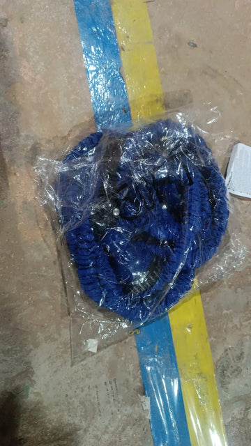 Expandable Magic Garden Hose with Spray Gun, Approx 4 Metre Pipe (1 Set / Mix Color) - Kpyard 