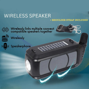 Wireless Bluetooth Speaker 5W High Bass with Wireless Mic / Microphone - Lumae