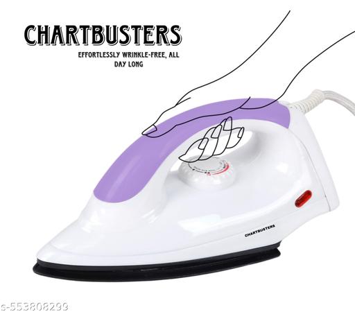 Fabri Press CB-0008 750 W Dry Iron ( purple/WHITE ) RADHE RADHE - Lumae