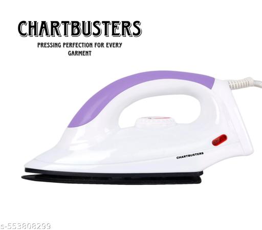 Fabri Press CB-0008 750 W Dry Iron ( purple/WHITE ) RADHE RADHE - Lumae