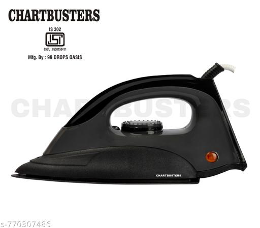 Dry Iron GLIDE PRO X  1000 Watts, Iron Press, Non Sick Soleplate with German Technology, Shock Proof Body, Aerodynamic Design, 360° Swivel Cord, 2 Year Manufacturer Warranty ( RADHE RADHE ) - Lumae