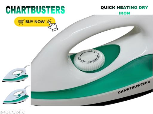 by 1000-Watt Iron | Safety-Packed Iron with Quick,Uniform Heating | 2-year Warranty 1000 W Dry Iron  ( MULTI COLOR ) 001 - Lumae