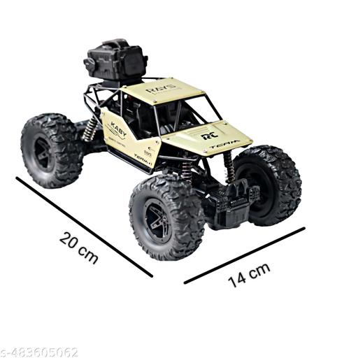 Maharani Remote control car/Remote control monster truck/ High-speed RC Cars/ Remote control off-Road Vehicles/Remote control cars/ kids remote control toys/ RC cars for kid (WARNING:- RANDOM COLOR) - Lumae