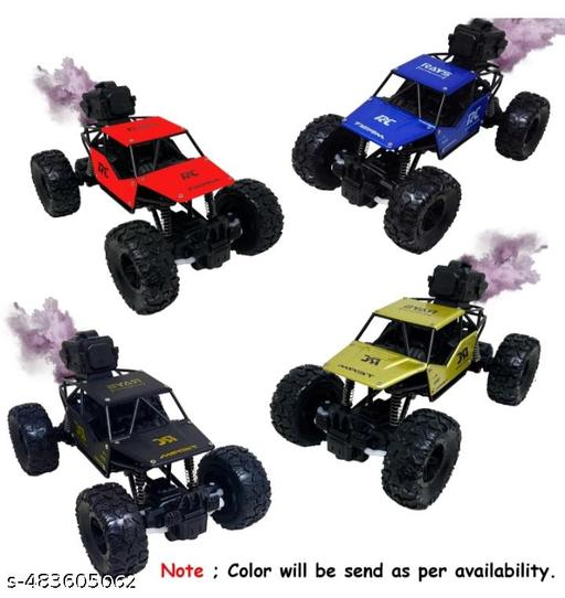 Maharani Remote control car/Remote control monster truck/ High-speed RC Cars/ Remote control off-Road Vehicles/Remote control cars/ kids remote control toys/ RC cars for kid (WARNING:- RANDOM COLOR) - Lumae