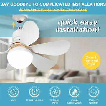40W LED Ceiling Fan Remote Control - Lumae