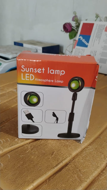 Multi Colors Sunset Lamp, Sunset Projection Lamp LED Night Lights - Lumae