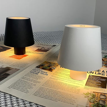 USB Rechargeable LED Bottle Lamp – 3-Color Dimmable Wireless Table Light (1 Pc) - Lumae