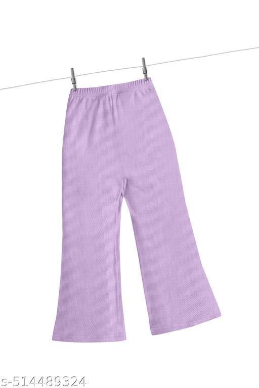 Girl's 3 Piece Heart Print Cami Top Long Sleeve Round Neck High Low Hem Top and Wide Leg Pants Sets | - Naira Cart