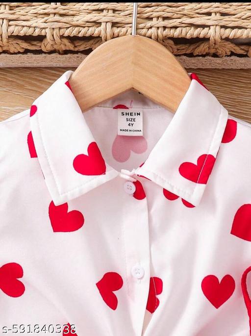 Love Fashion Shirt and Dress Set, Cute Little Beauty Versatile, Perfect for Outdoor - Naira Cart