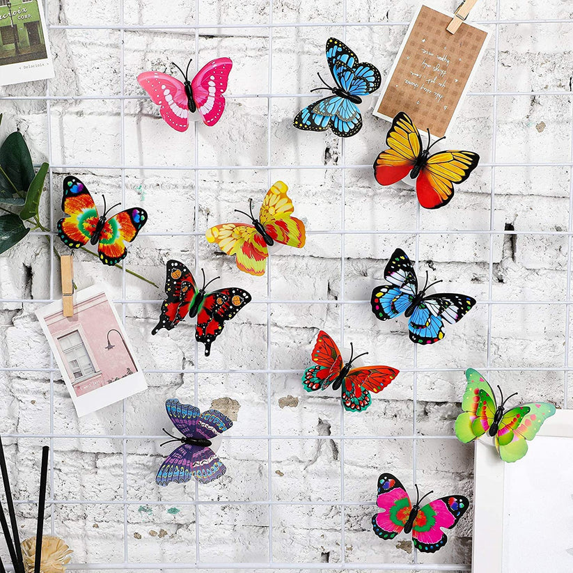 The Butterfly 3D Night Lamp Comes with 3D Illusion Design Suitable for Drawing Room, Lobby - Naira Cart