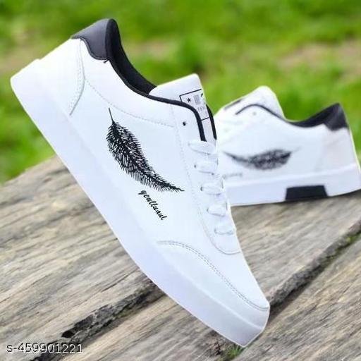 casual shoe::comfortable shoe::synthetic shoe::collage shoe::PVC shoe for men::Leaf white shoe for men::winter shoe:: - Naira Cart
