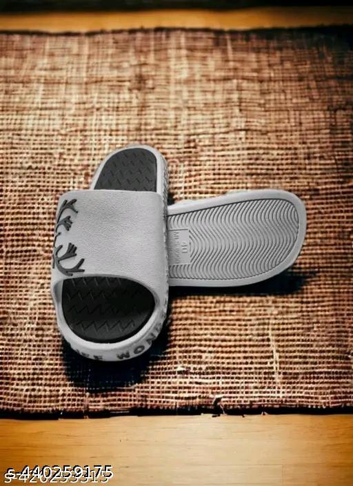 Men's Stylish & Comfortable Sliders - Perfect for Everyday Wear | Slippers - Naira Cart