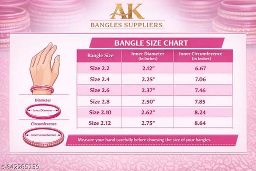A.K. Bangle Present Kasmiri bangle  With valvet set for women and girls  - ShaZi Collections