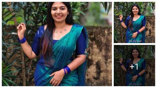 Very soft and comfortable tissue cotton saree