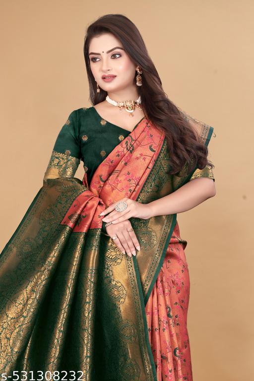 Banarasi silk saree - amamestyle