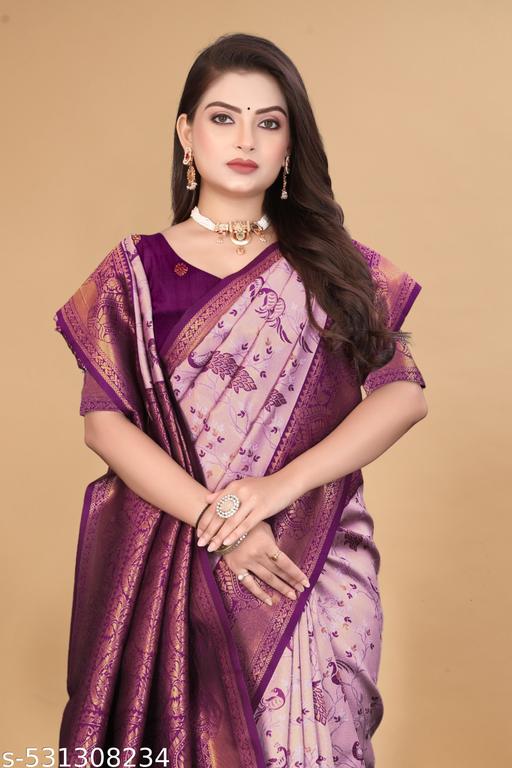 Banarasi silk saree - amamestyle