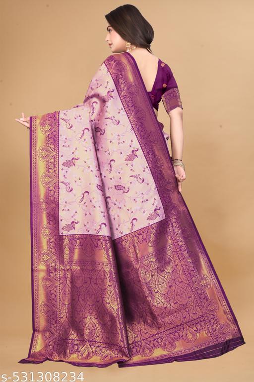 Banarasi silk saree - amamestyle