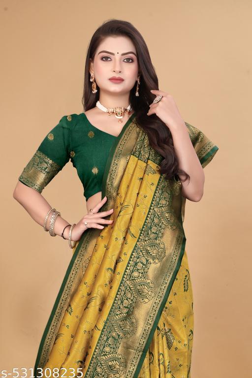 Banarasi silk saree - amamestyle