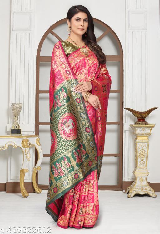 cotton silk jacquard with blouse - amamestyle