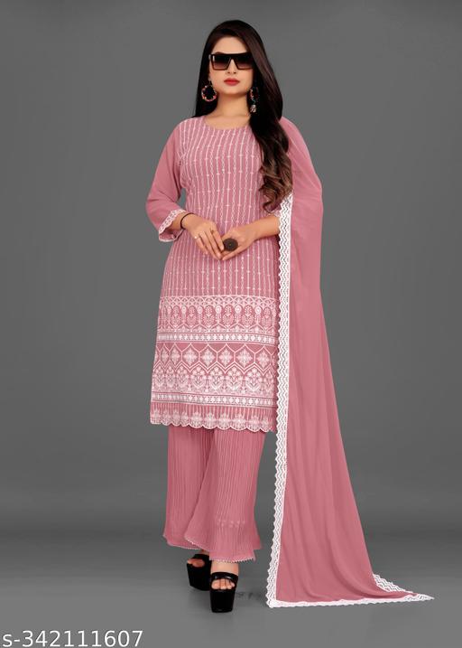 ( EMBROIDERY + FULL INNER ) Kurta sharara and dupatta set . We make "palazzo set", "kurti set", "dupatta sets" , ''sharara set'', kurta sharara and dupatta set We make "palazzo set", "kurti set", "dupatta sets" , ''sharara set'', kurta sharara and dupatta set - amamestyle