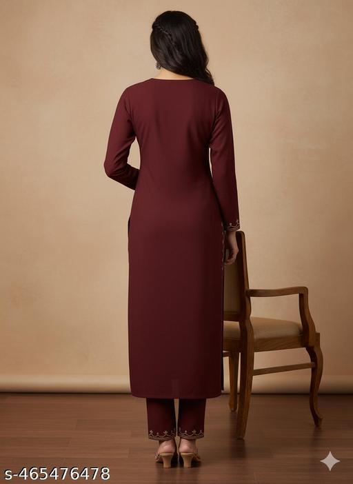 TRENDING WINTER KURTI - amamestyle