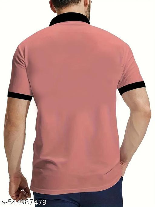 Men's Casual Trendy Look Regular Fit Short Sleeve Shirt, Mens Half Sleeve T-Shirts - Myshopic 