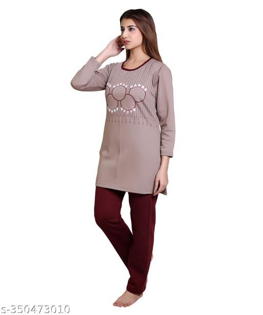 WINTER LADIES NIGHT SUIT - amamestyle