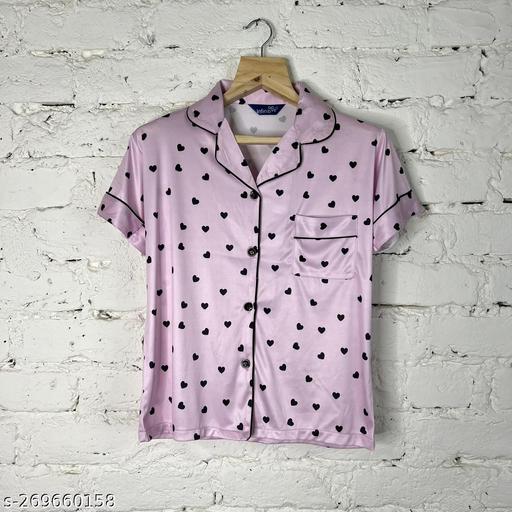 night suit combo of shirt, pajama & shorts. - amamestyle