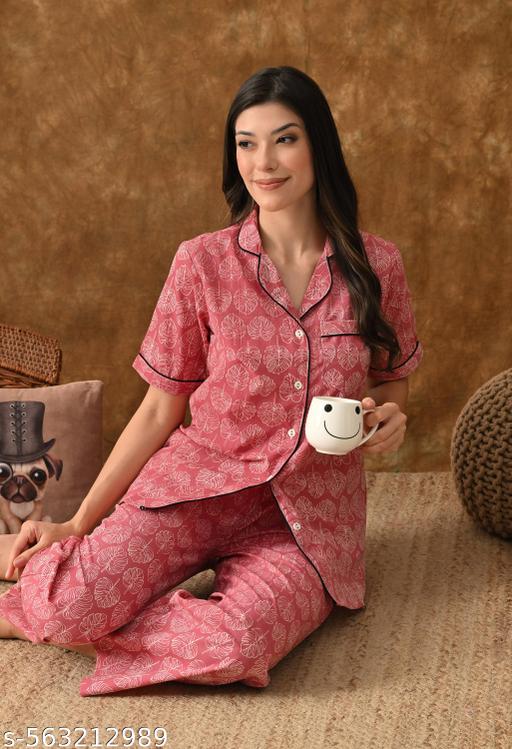 Cotton Women Nightsuits - amamestyle