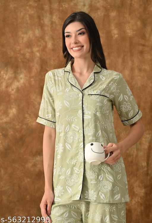 Cotton Women Nightsuits - amamestyle