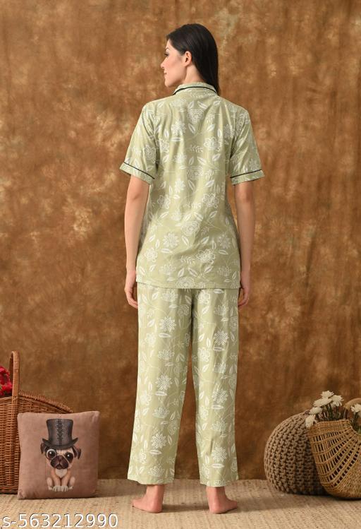 Cotton Women Nightsuits - amamestyle