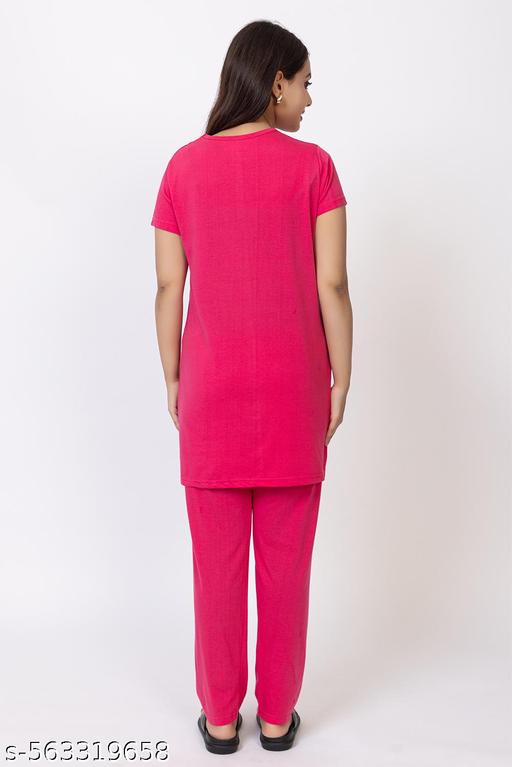 SAHAAYE NIGHT SUIT - POCKET NIGHT SUITE - TOP AND BOTTAM PRINTED NIGHT SUITE - TRENDING CO-ORD SET - NIGHTSUIT FOR WOMENS AND GIRLS - amamestyle