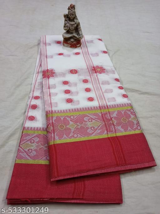 FULIA PURE COTTON TANT SAREE - amamestyle